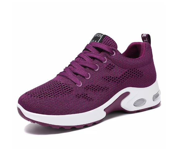 Grå bekväma damsneakers för promenader, med fokus på lättvikt och funktion för utomhusbruk.
