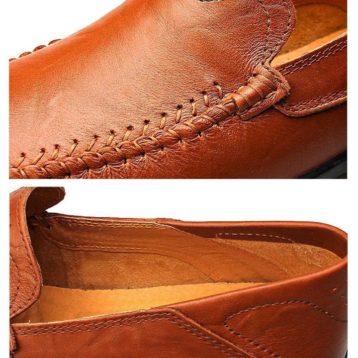 Herr loafers i klassisk design, en bekväm och elegant slip-on för varje dag.
