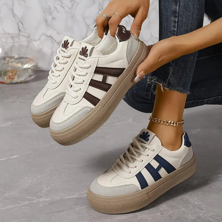 Moderna damsneakers för en trendig skostil. Lätta vår- och sommarskor med optimal komfort.