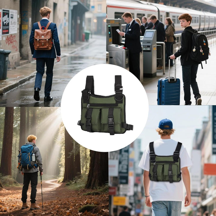 Herrlöparväst med smart förvaring, lättviktig och helt justerbar för bästa passform.