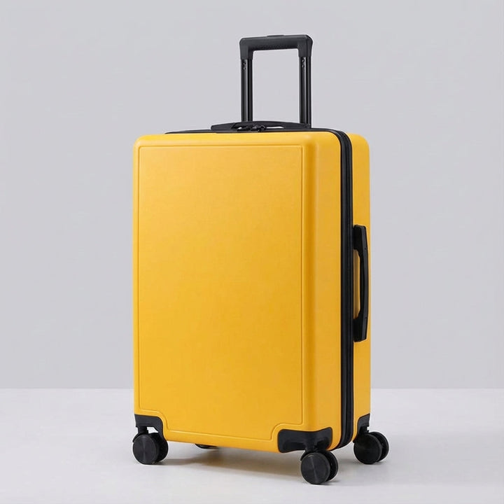Modern lättvikts kabinväska, praktisk rullväska för effektivt bagage på flyg och tågresor.