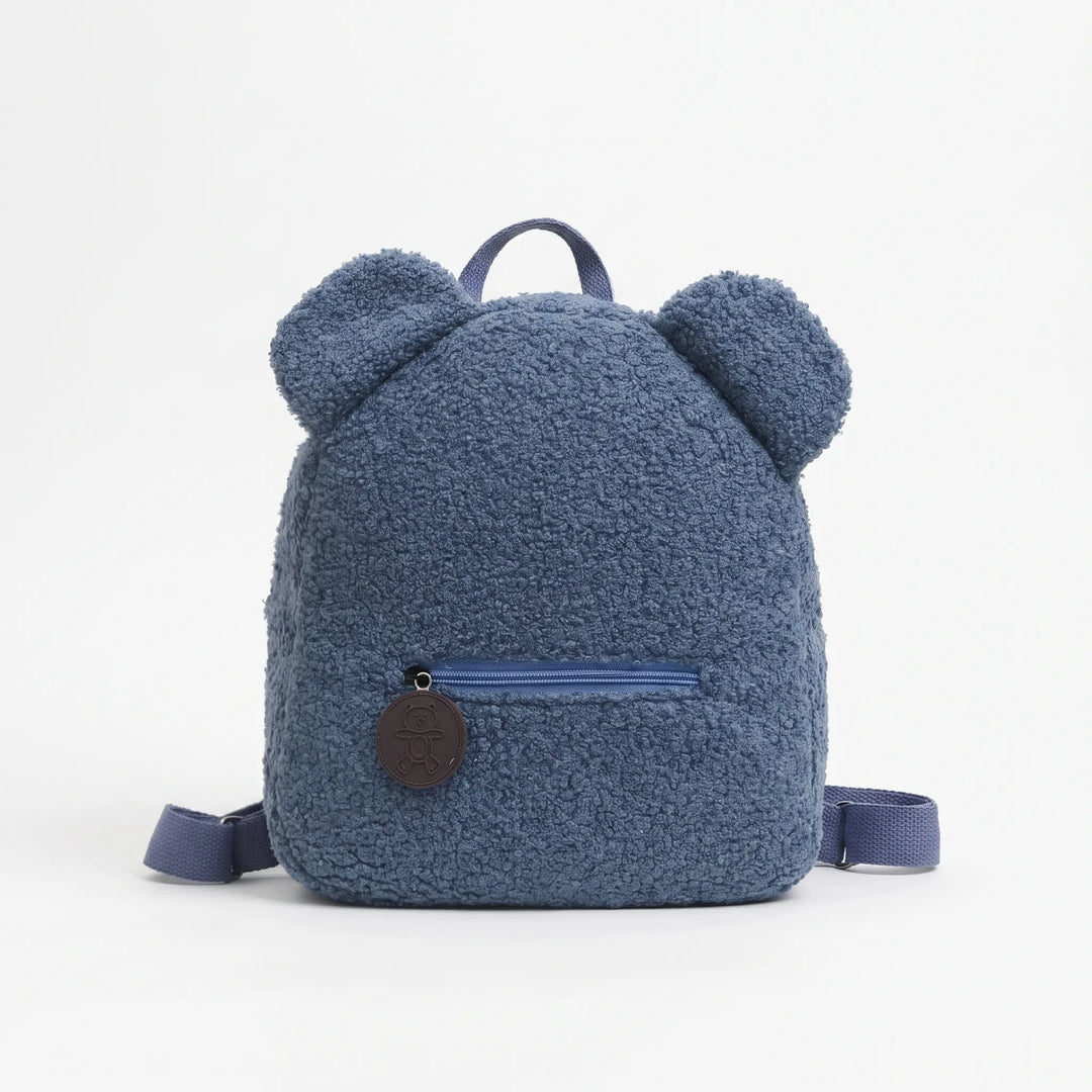 Lekfull unisex ryggsäck med distinkta öron. Kompakt ullblandningsryggsäck, perfekt för vardagsbruk.