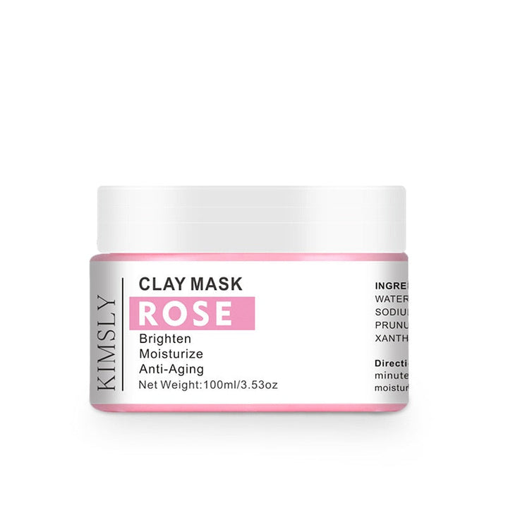Förpackning med rengörande lermask. Effektiv hudvård mot akne, pormaskar & fet hy.