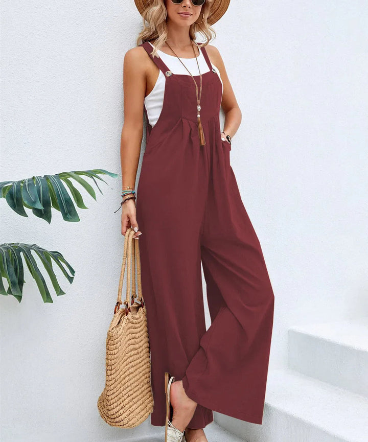 Kvinnorsromper i lätt tyg, idealisk för casual sommarlook. Enkel att bära för maximal komfort.