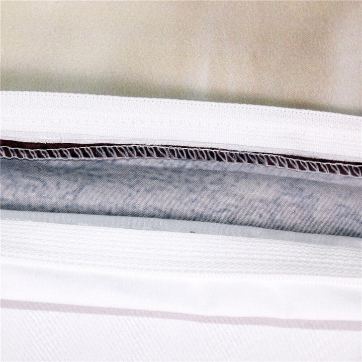 Snyggt 3D varg påslakan set, en fantastisk presentidé. Lyxiga sängkläder som förvandlar sovrummet.