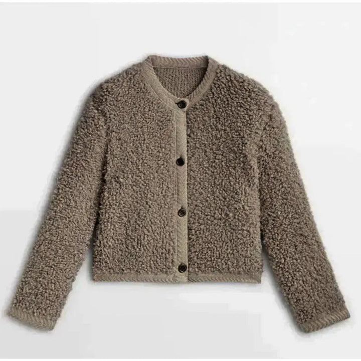 Stilren damjacka som höst- och vårjacka. Mångsidigt ytterplagg som kombinerar mode, komfort och elegant stil.
