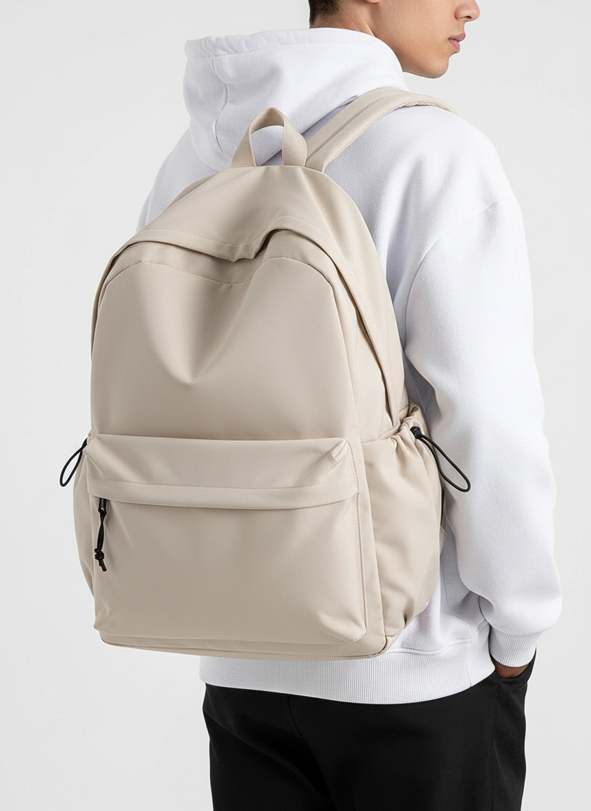Organiserad FlexiPack ryggsäck med fack för teknik. Vattentät design för säker förvaring av din laptop.