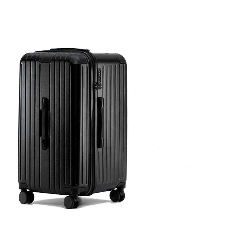 Mångsidig hård resväska vit för smidig resa. Bagage med tysta hjul, TSA-lås & expanderbar funktion.