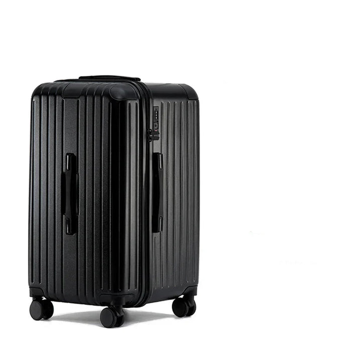 Mångsidig hård resväska vit för smidig resa. Bagage med tysta hjul, TSA-lås & expanderbar funktion.