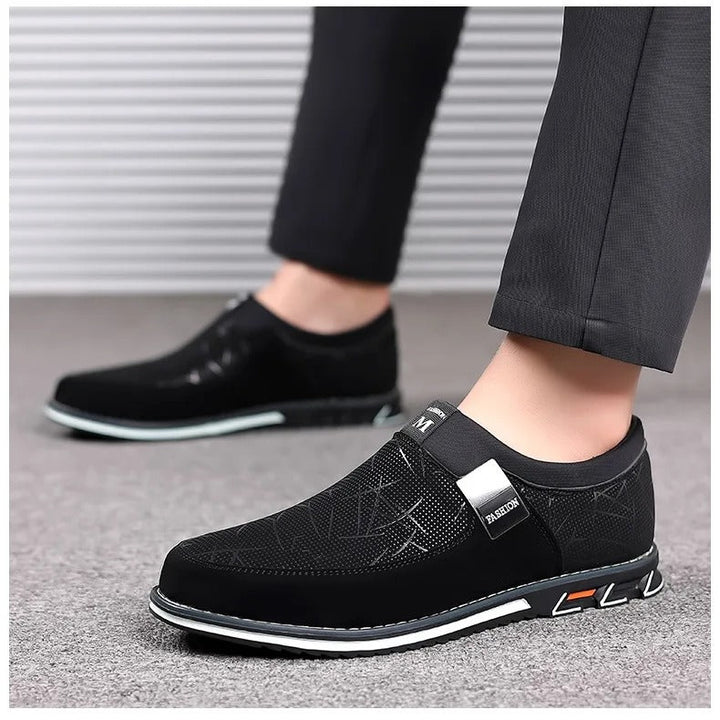 Mäns bekväma loafers i elegant stil, perfekta vardagsskor för herr.