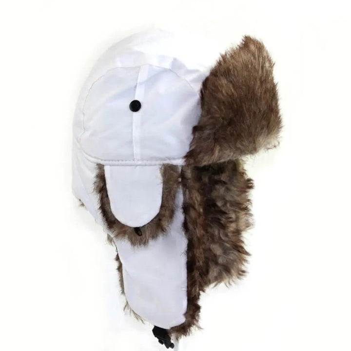 Aviator mössa för män, vattenskyddande. Vindtät trappermössa med öronlappar, utmärkt för vinter & snö.