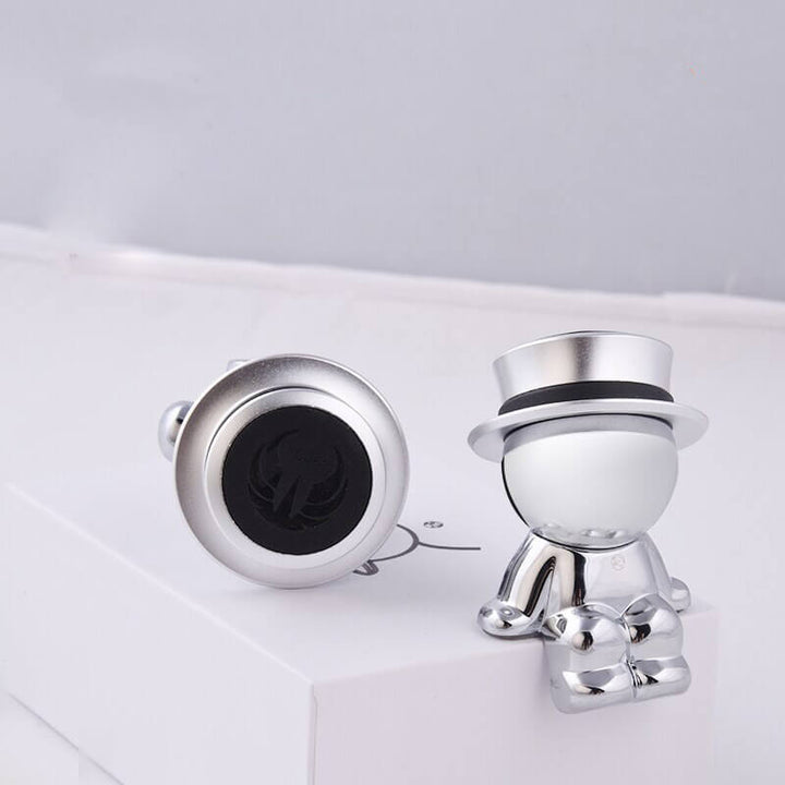 Magnetiskt mobilfäste för bilens instrumentbräda. Telefonhållare med 360° rotation för bästa vinkel.