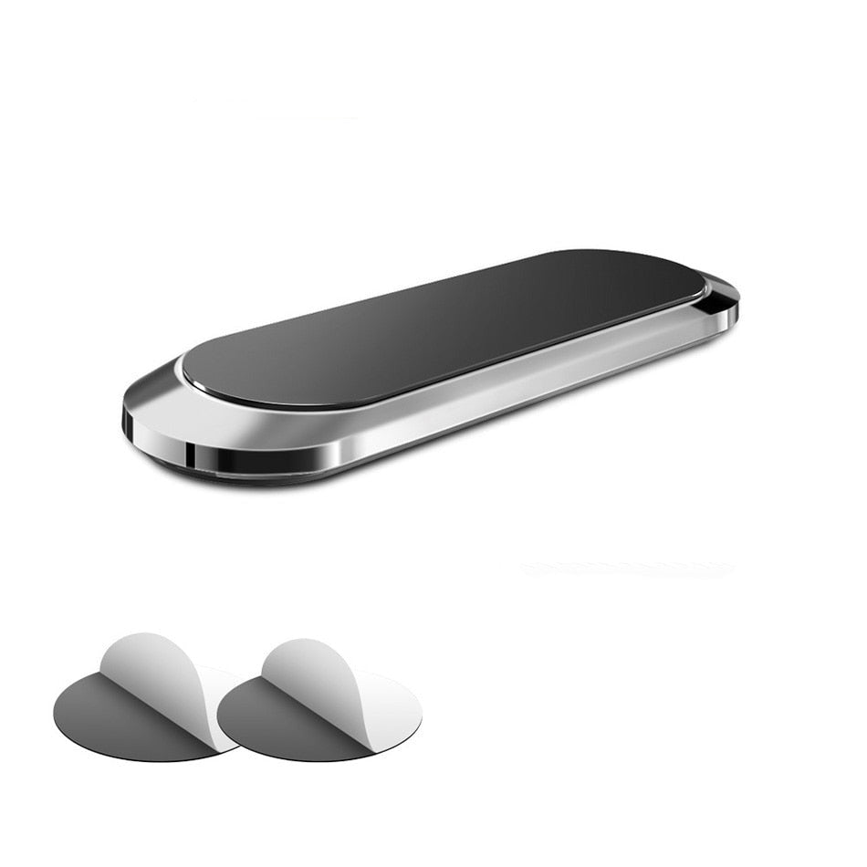Närbild av magnetisk telefonhållare för bil, starkt fäste för alla mobila enheter som biltillbehör.