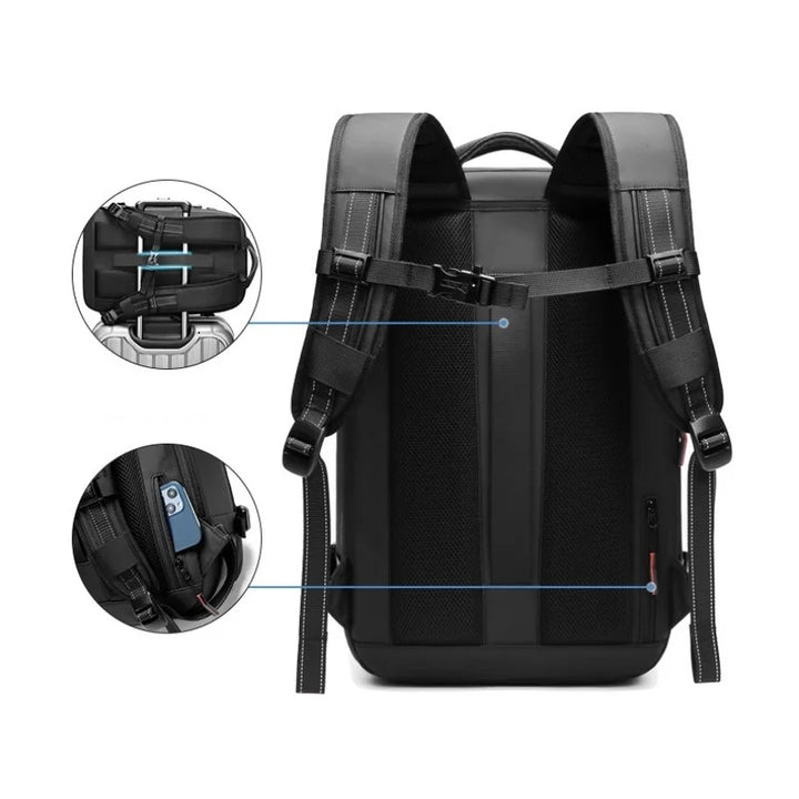 Expandable Travel Backpack for Smart Travel – 60L Capacity