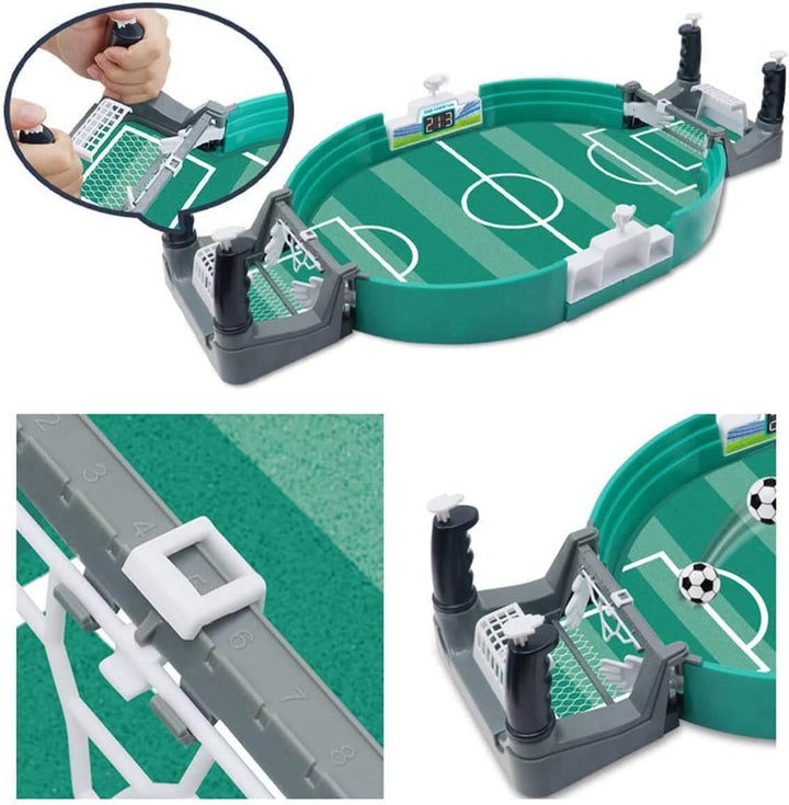 Bärbart bordsfotbollsspel i hållbart ABS-material, en utmärkt presentidé för sportfantaster.