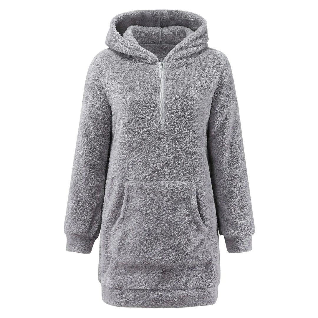 Trendig dam hoodie, idealisk för höstmode och vinterkläder. Mjuk och bekväm känsla.