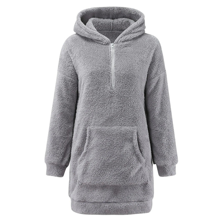 Trendig dam hoodie, idealisk för höstmode och vinterkläder. Mjuk och bekväm känsla.