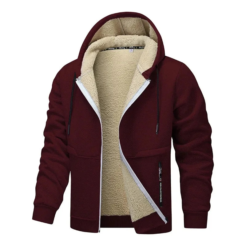 Snygg damjacka i fleece. Tidlös design för höst- och vinterkläder. Varm, bekväm & mångsidig vardagsjacka.