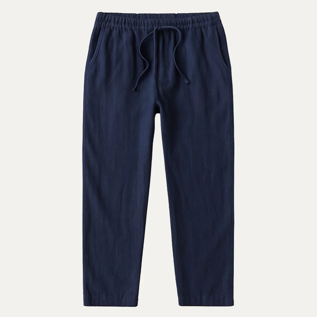 Bekväma casual herrbyxor i mjukt tyg. Idealisk för avslappnad look.