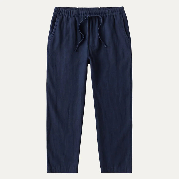Bekväma casual herrbyxor i mjukt tyg. Idealisk för avslappnad look.