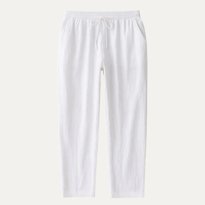 Justerbara avslappnade herrbyxor. Optimal komfort för dagens outfit.