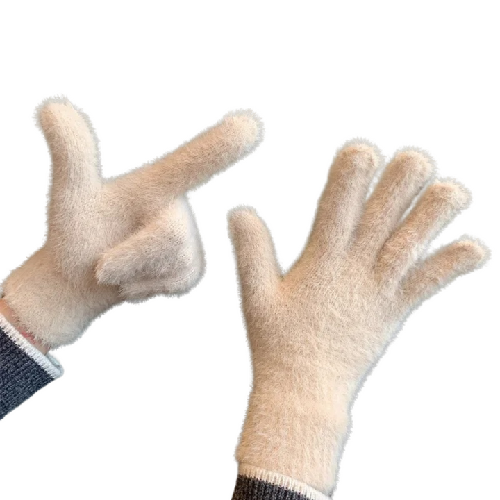 Eleganta vinterhandskar för kvinnor. En modern damaccessoar som håller händerna varma och trendiga.