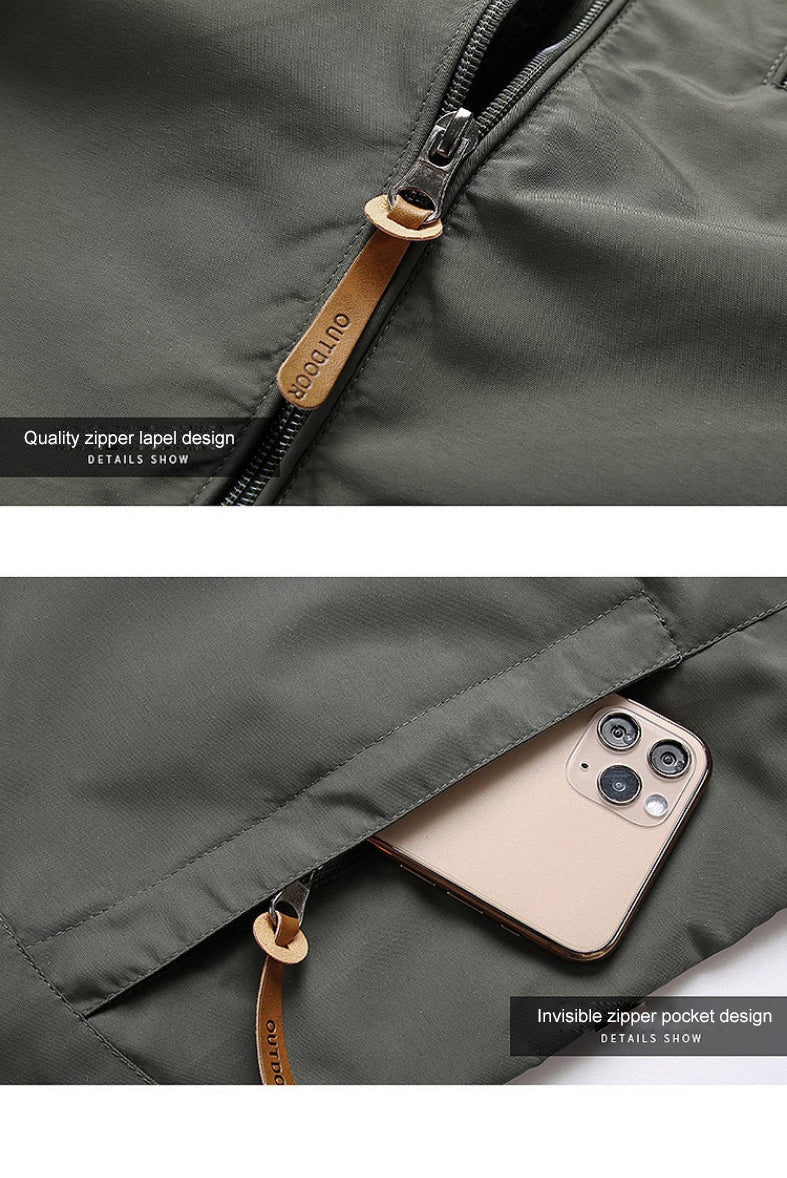 Herrjacka med modern design, perfekt som vardagsjacka eller för fritidsaktiviteter. Skön softshell.