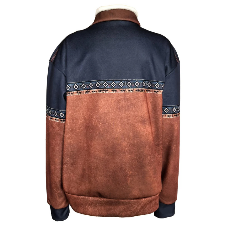 Mångsidig herrpullover med dragkedja, idealisk för höst- och vintermode. Maskintvättbar.