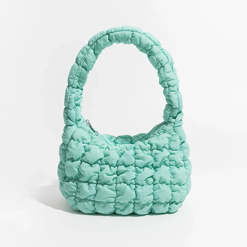 Robust material & dragkedja på praktisk unisex axelväska, lättviktig vardags- & reseväska.