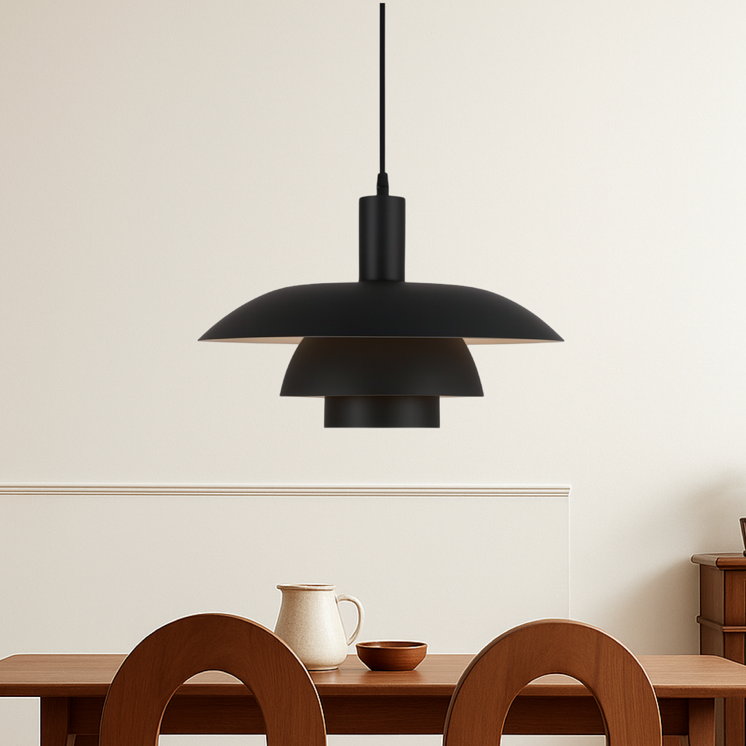 Designpendellampa med LED, tidlös dansk stil för stilfull inredning av moderna hem.
