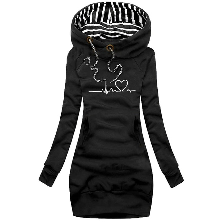 Modern stickad damtröja, bekväm pullover för en elegant vardagsstil. Perfekt för kvinnors höstmode.