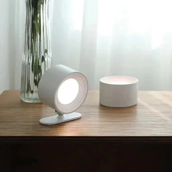 Två trådlösa vägglampor EasyStick som dekorationslampa. Modern, laddbar LED för smart hembelysning.