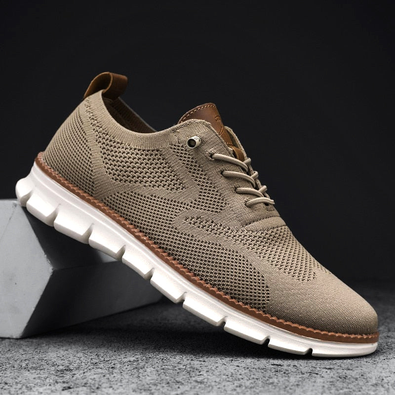 Moderna urbana sneakers för män, perfekta som fritidsskor. Komfortabel & trendig vardagssko.