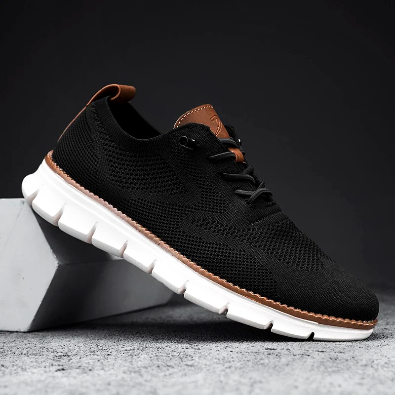 Herrskor: Trendiga urbana sneakers i modern stil. Perfekta låga fritidsskor för en bekväm look.