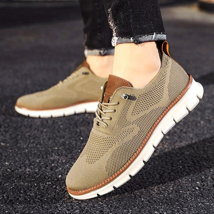 Herrskor: Moderna & bekväma sneakers. Trendiga urbana fritidsskor för män med låg profil. Perfekta vardagsskor.