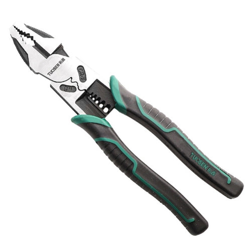 Multifunktionell tång för klippning, böjning & hantverk. Ergonomiskt handtag, robust design för DIY & proffs.