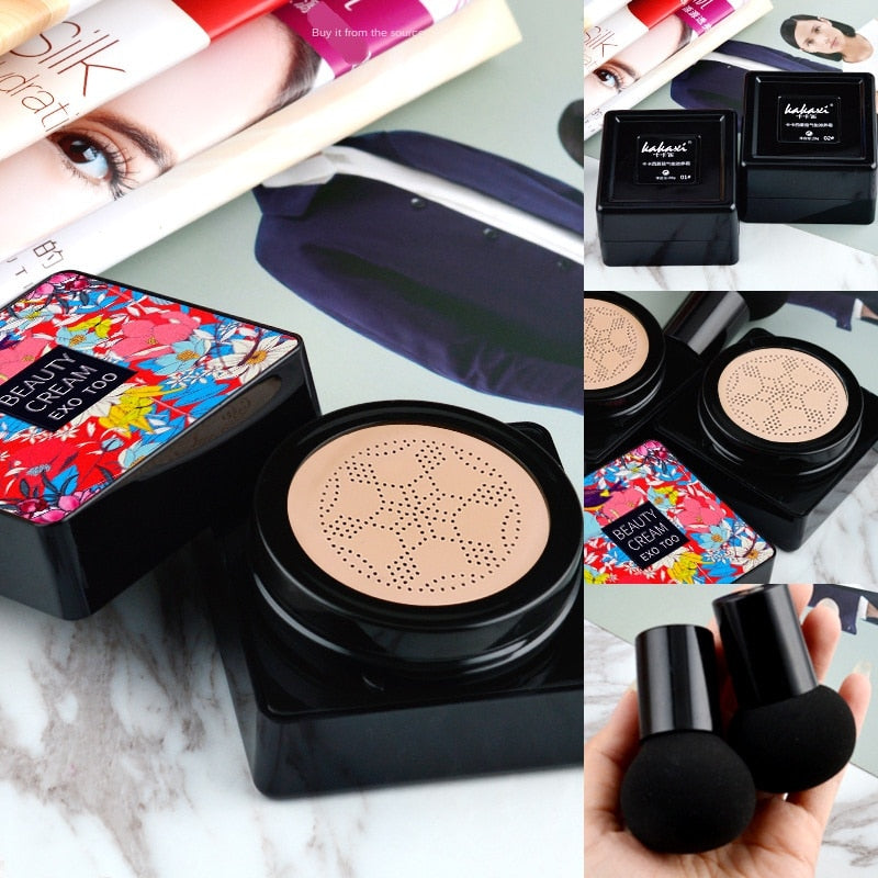 CC-kräm i elegant förpackning, perfekt för kvinnor som söker naturligt smink, concealer