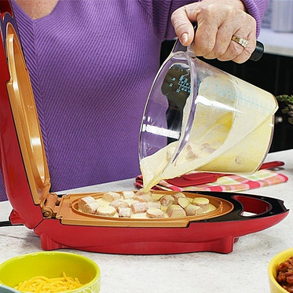 Högkvalitativ non-stick stekpanna, idealisk för hälsosam matlagning och enkel rengöring.