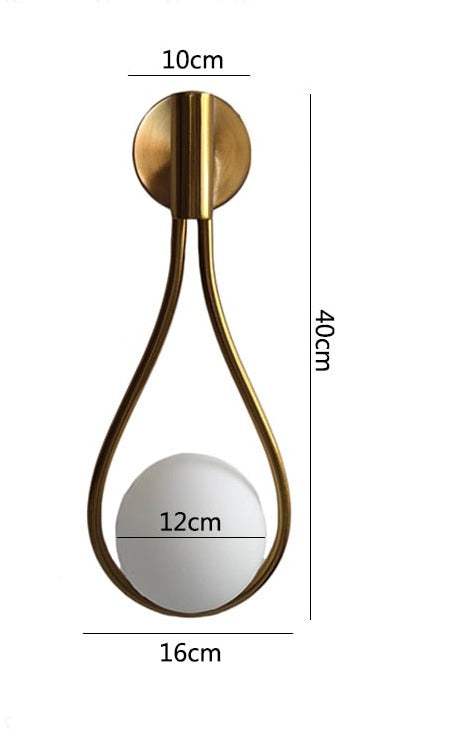 LED-vägglampa i metall med energieffektiv nordisk design, modern belysning för hela hemmet.