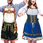 Blått och svart set