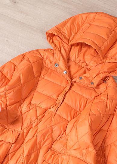 Lös och ledig plus size damjacka, mjuk pulloverjacka med huva, mysig puffer för en bekväm stil.
