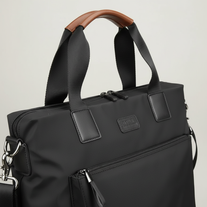 Robust OxfordCarry arbetsväska, designad för organisation. Säker portfölj för laptop och affärsmaterial.