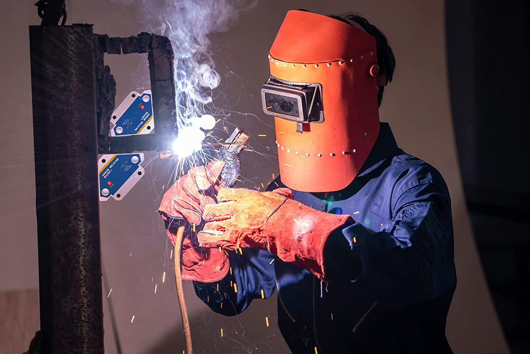 Slitstark pilformad magnethållare, ett precisionsverktyg för proffs inom metallarbete.