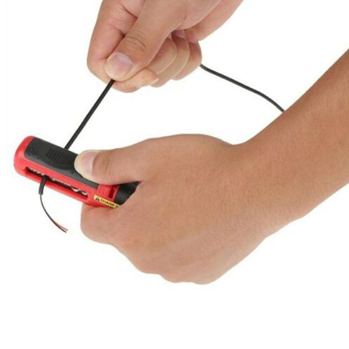 Effektiv kabelavskalare och avbitare för säker avisolering & klippning av elkablar.