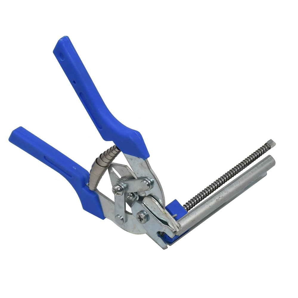 Robust svinringstång för montering av nät, staket och burar. Ergonomiskt handtag.
