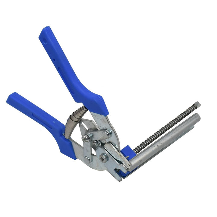 Robust svinringstång för montering av nät, staket och burar. Ergonomiskt handtag.