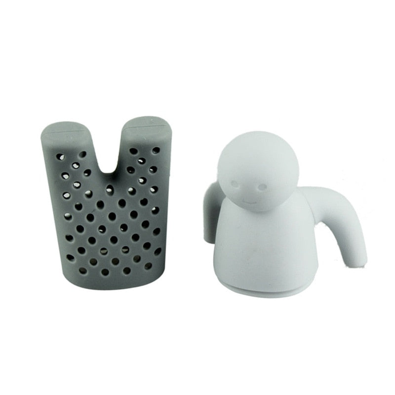 Set med flera färgade silikon teinfusers, för alla som älskar lösbladste och roliga detaljer.