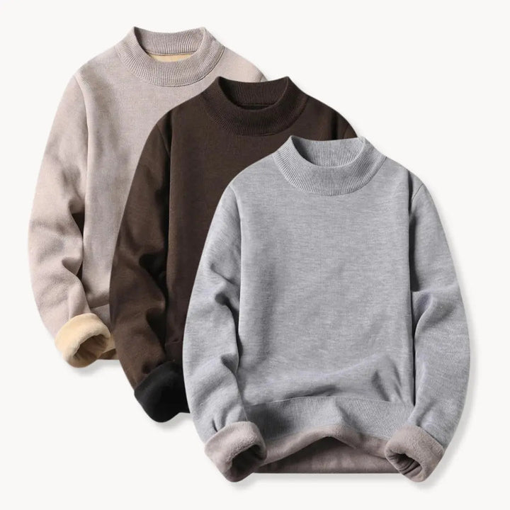 Långärmad damtröja, rundhalsad och ribbstickad. Mångsidig för höstens och vinterns outfits.