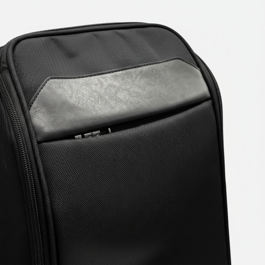 Unisex reseryggsäck med smart inbyggt lås och USB-port. Skyddar din laptop och värdesaker på språng.