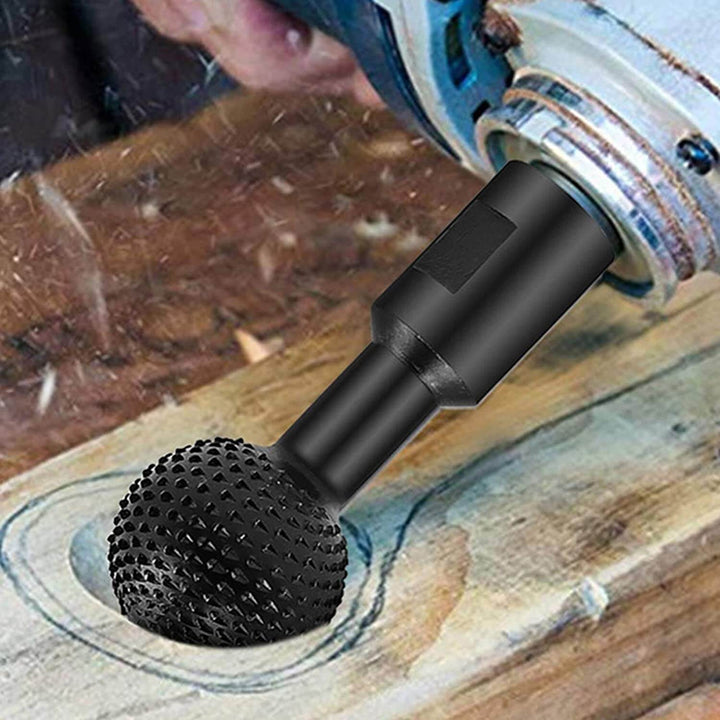 Hållbar sfärisk träsnideriborrr som ett effektivt träverktyg för vinkelslip och DIY-projekt.